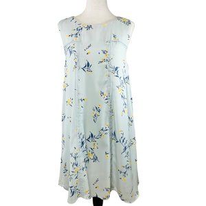 Miami Francesca’s Juniors Sundress Size L Floral Happy Day A Line Sleeveless